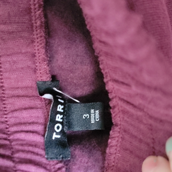 Torrid Casual Lounge Fleece lined size 3 drawstring skirt NWT - Picture 5 of 8